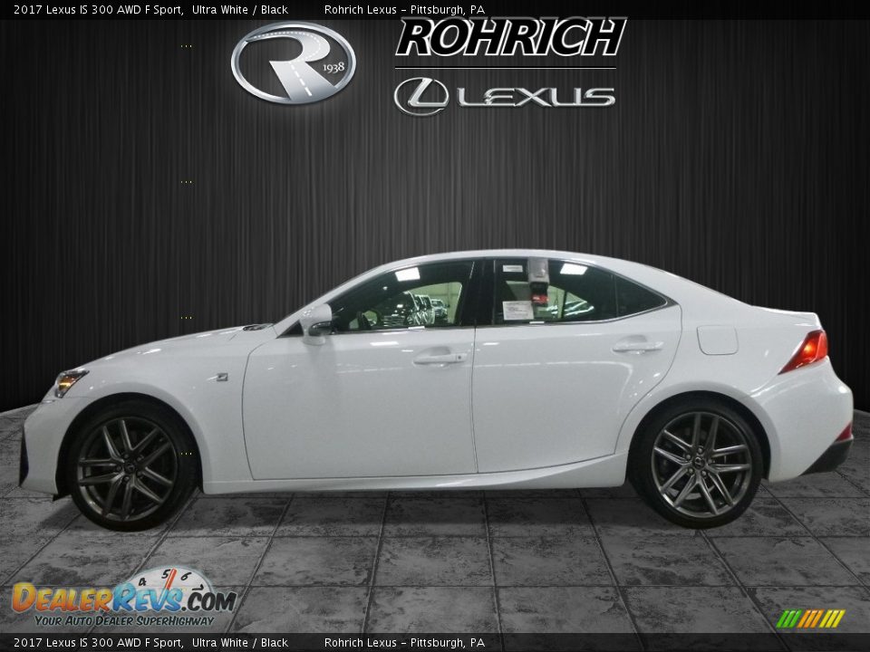 2017 Lexus IS 300 AWD F Sport Ultra White / Black Photo #3