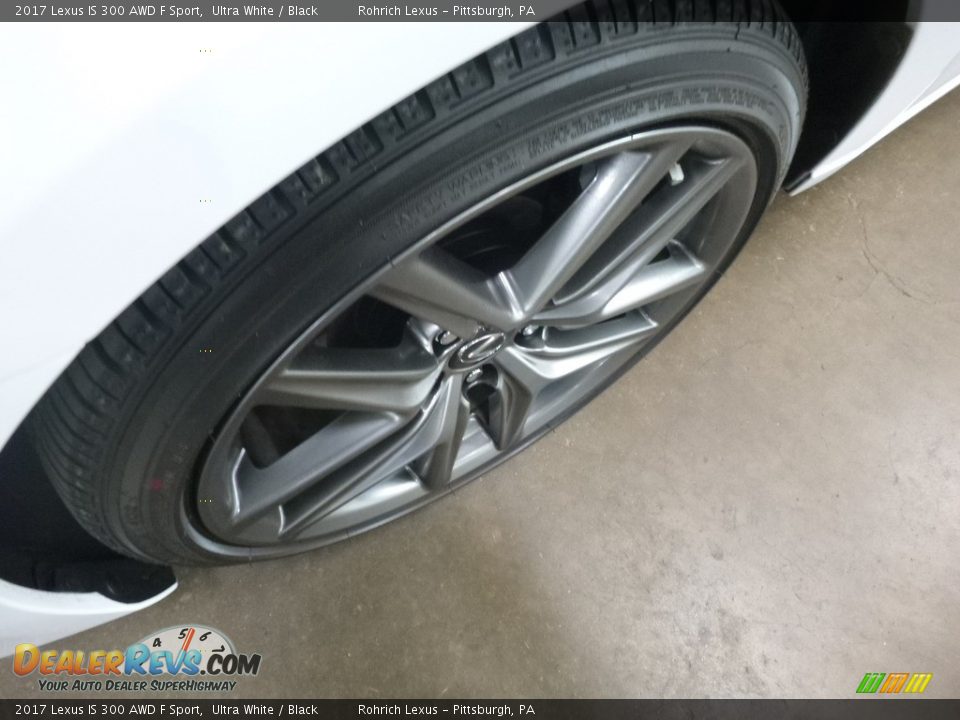 2017 Lexus IS 300 AWD F Sport Ultra White / Black Photo #5