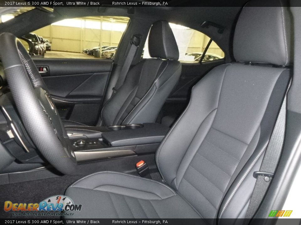 2017 Lexus IS 300 AWD F Sport Ultra White / Black Photo #6