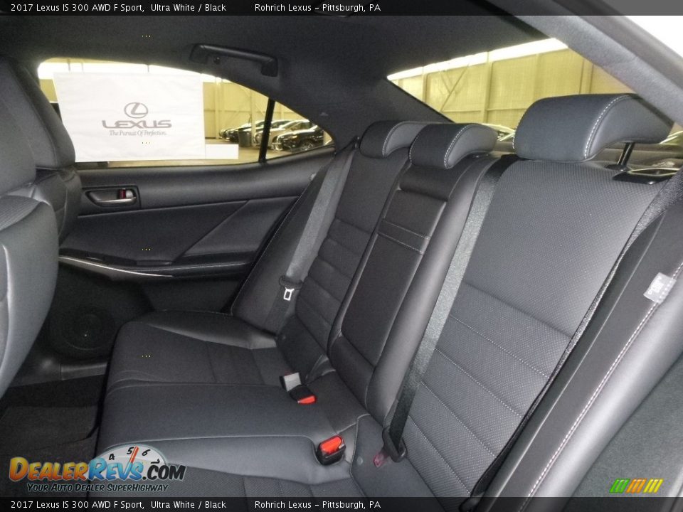 2017 Lexus IS 300 AWD F Sport Ultra White / Black Photo #7