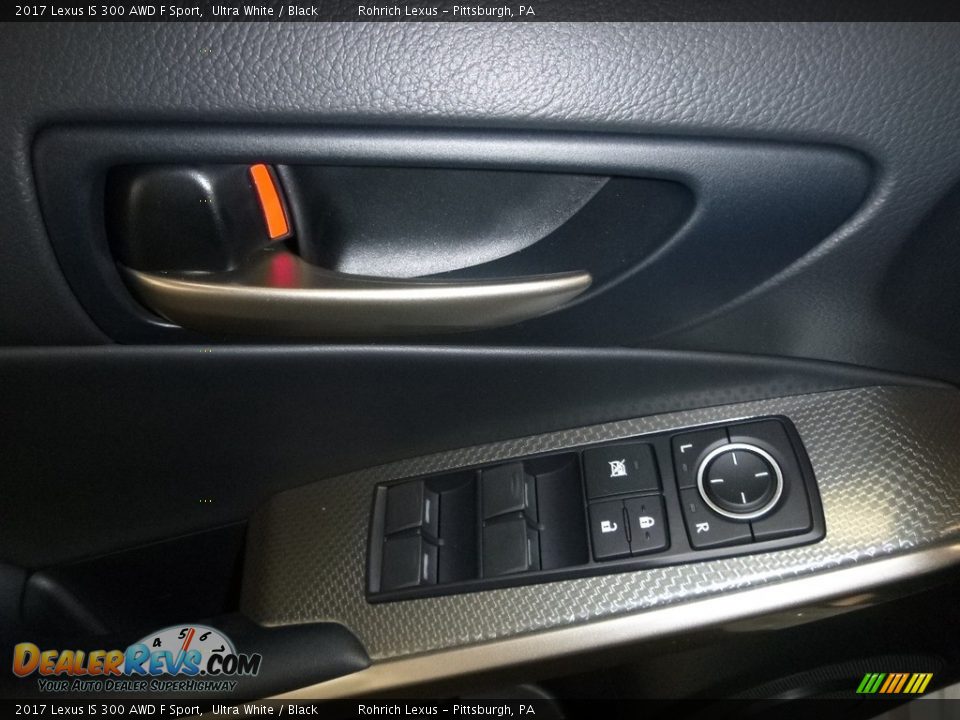 2017 Lexus IS 300 AWD F Sport Ultra White / Black Photo #9