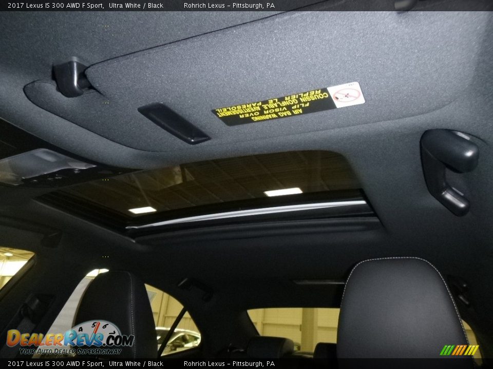 2017 Lexus IS 300 AWD F Sport Ultra White / Black Photo #11