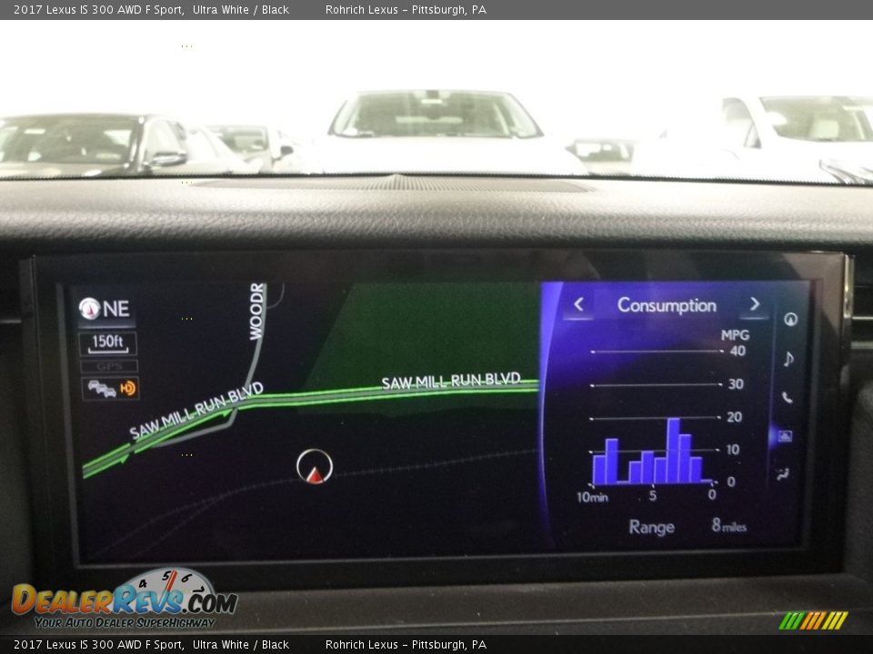 2017 Lexus IS 300 AWD F Sport Ultra White / Black Photo #12