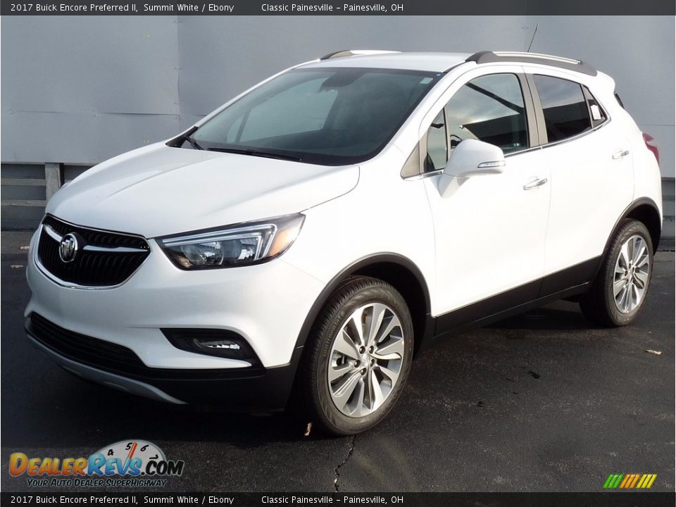 2017 Buick Encore Preferred II Summit White / Ebony Photo #1