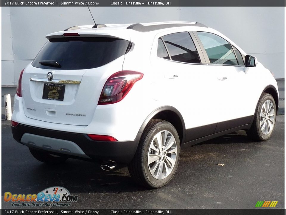 2017 Buick Encore Preferred II Summit White / Ebony Photo #2
