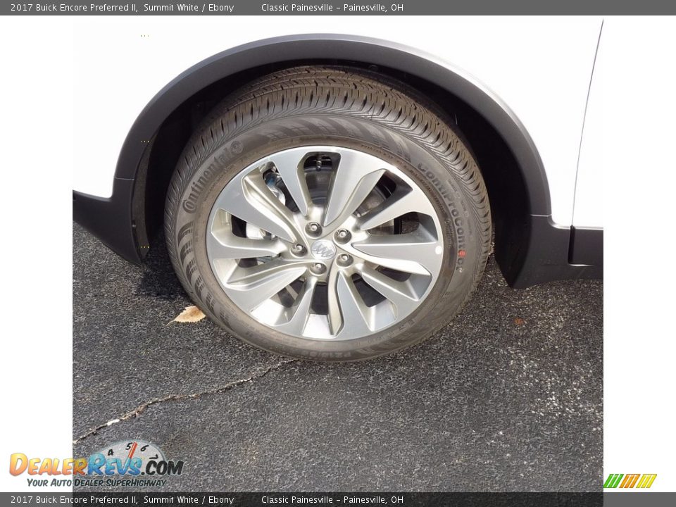 2017 Buick Encore Preferred II Summit White / Ebony Photo #5