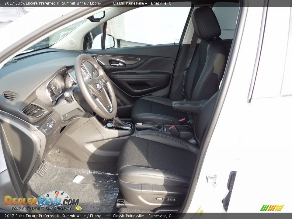 2017 Buick Encore Preferred II Summit White / Ebony Photo #6