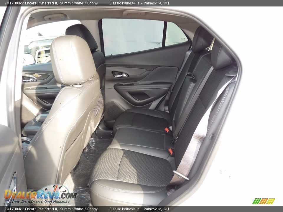 2017 Buick Encore Preferred II Summit White / Ebony Photo #7