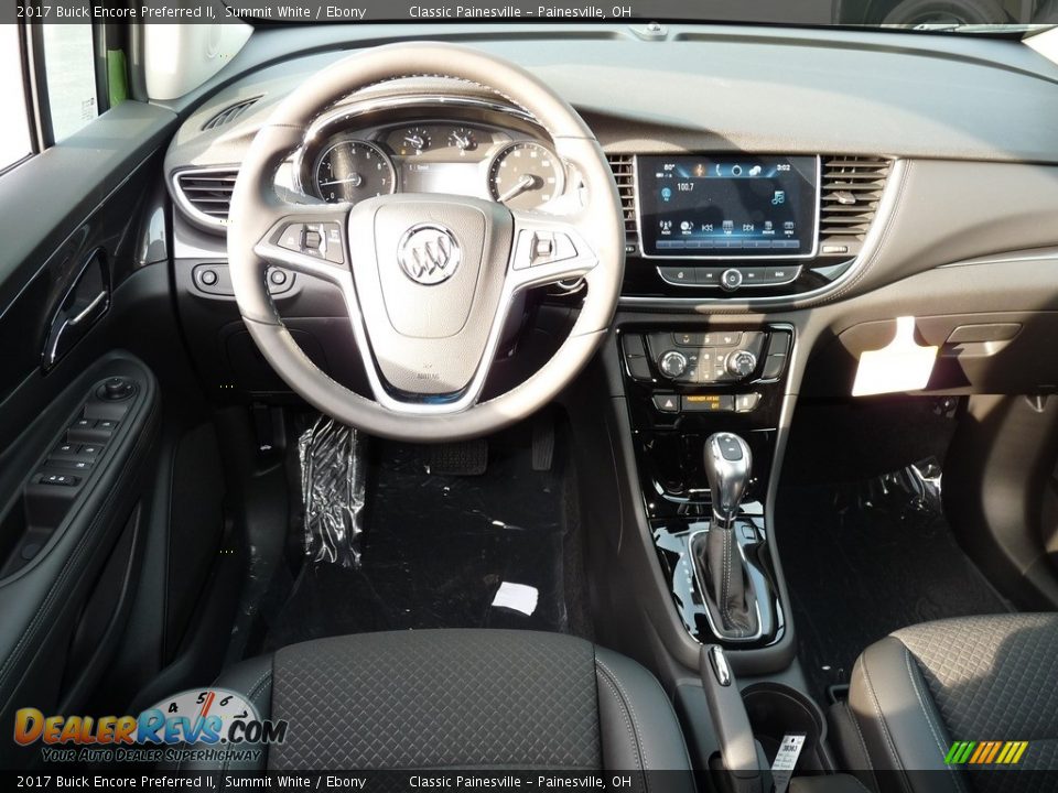 2017 Buick Encore Preferred II Summit White / Ebony Photo #8