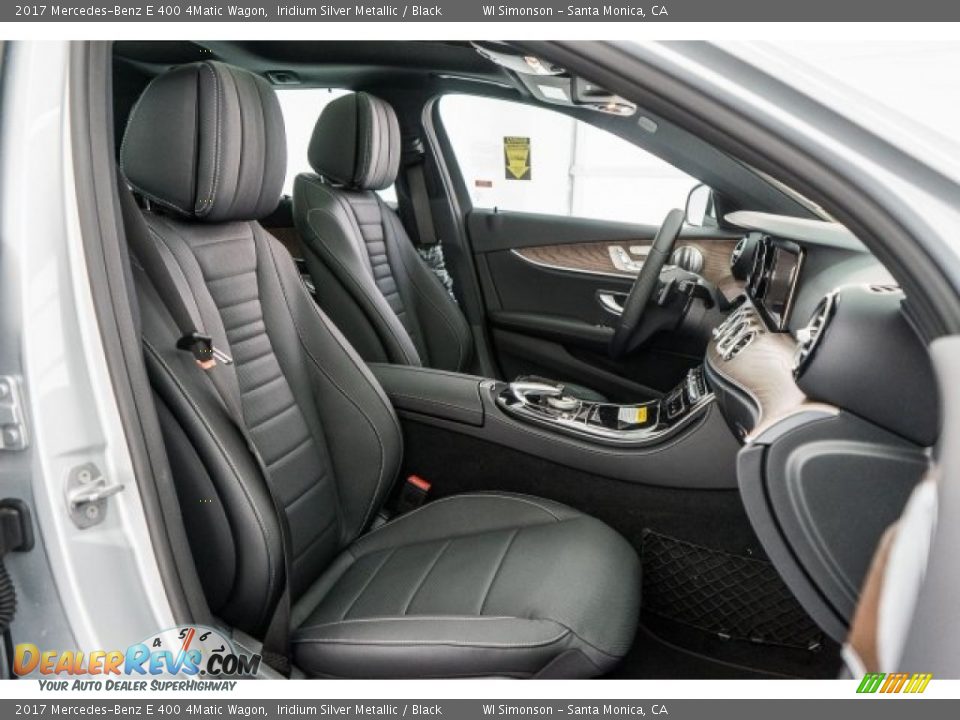 Black Interior - 2017 Mercedes-Benz E 400 4Matic Wagon Photo #2
