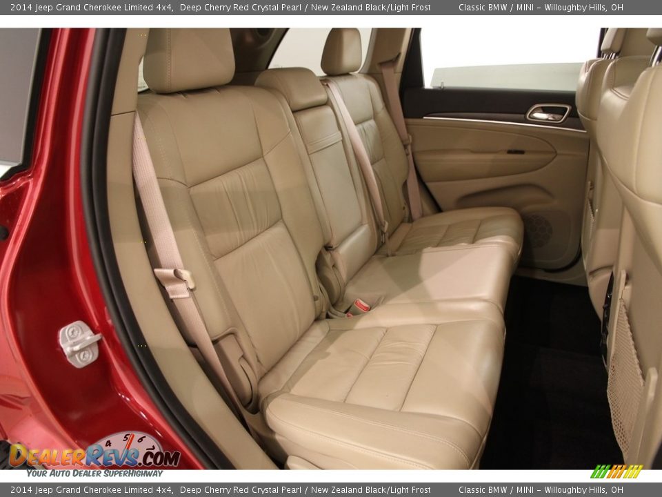 2014 Jeep Grand Cherokee Limited 4x4 Deep Cherry Red Crystal Pearl / New Zealand Black/Light Frost Photo #23