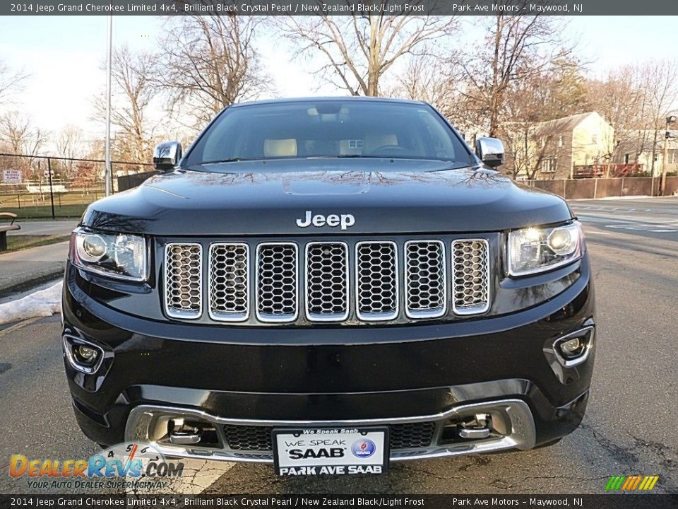 2014 Jeep Grand Cherokee Limited 4x4 Brilliant Black Crystal Pearl / New Zealand Black/Light Frost Photo #9
