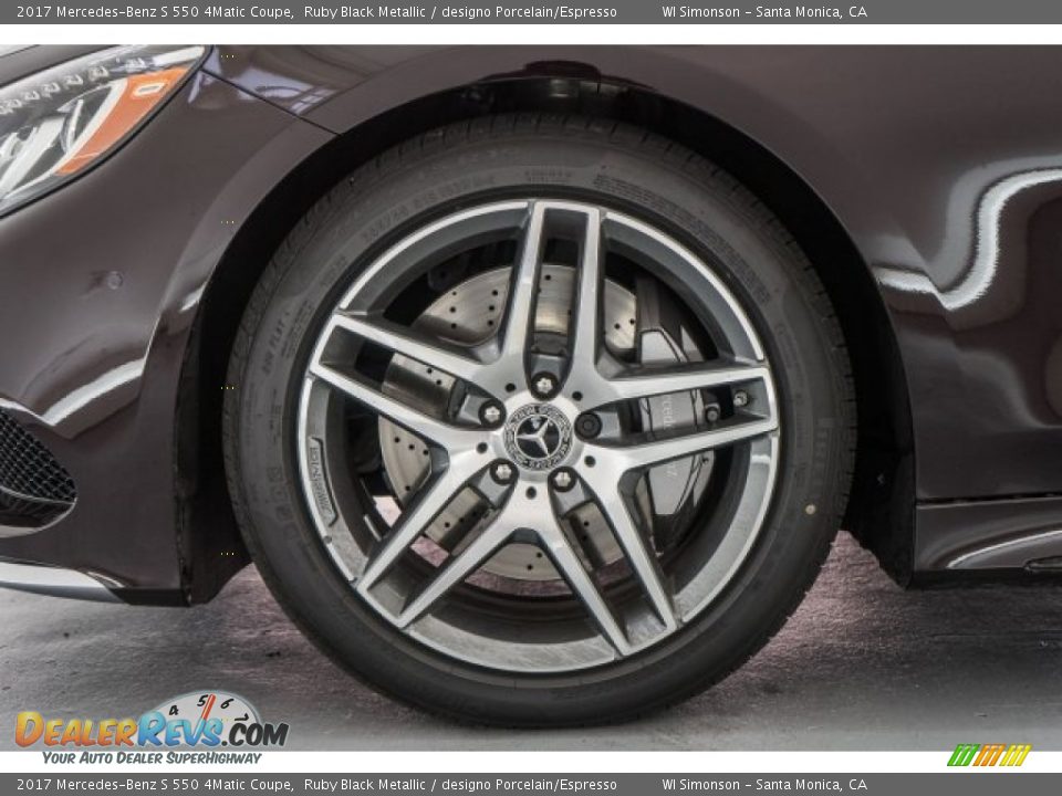 2017 Mercedes-Benz S 550 4Matic Coupe Wheel Photo #10