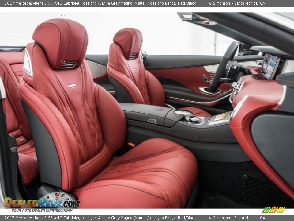 Front Seat of 2017 Mercedes-Benz S 65 AMG Cabriolet Photo #2