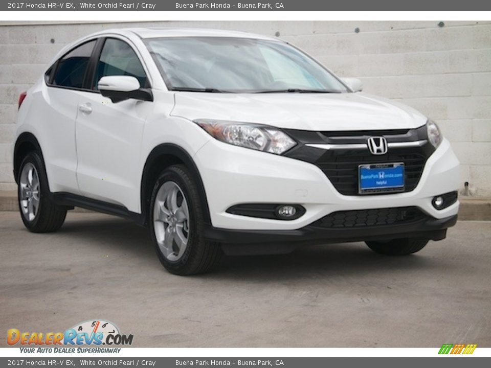 2017 Honda HR-V EX White Orchid Pearl / Gray Photo #1
