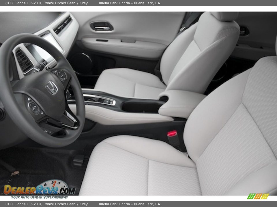 2017 Honda HR-V EX White Orchid Pearl / Gray Photo #9