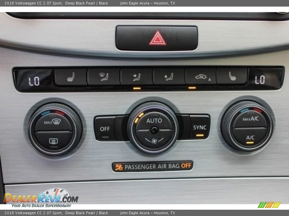 Controls of 2016 Volkswagen CC 2.0T Sport Photo #30