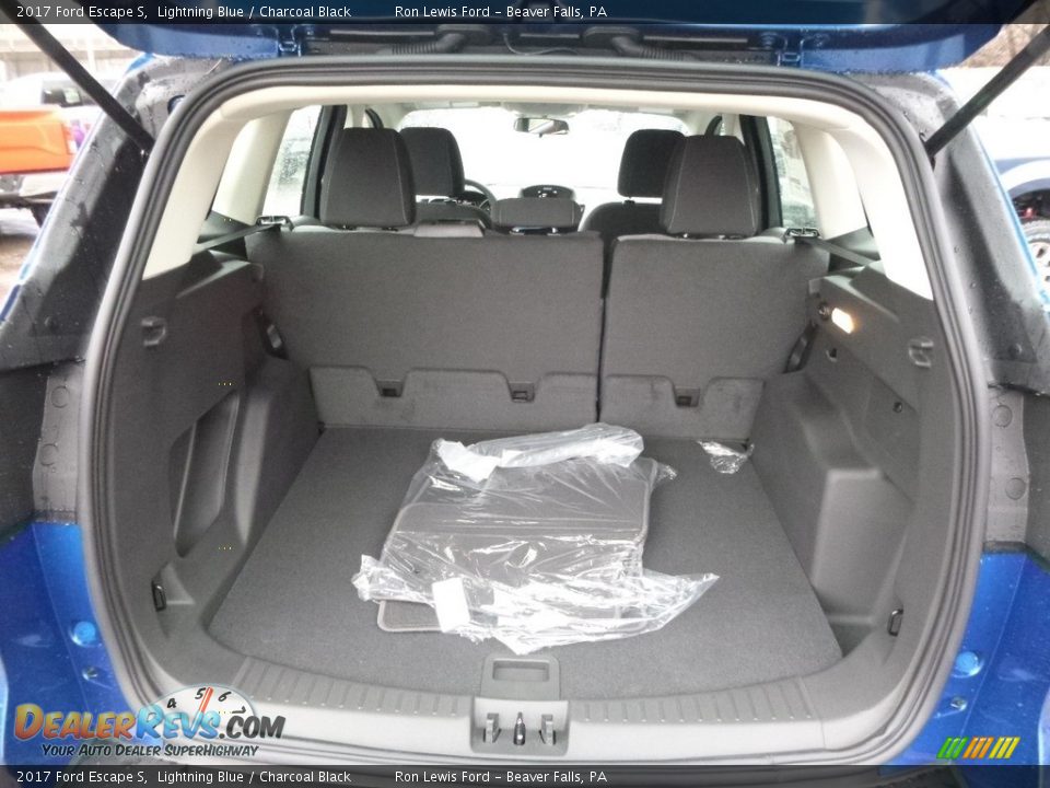 2017 Ford Escape S Lightning Blue / Charcoal Black Photo #5