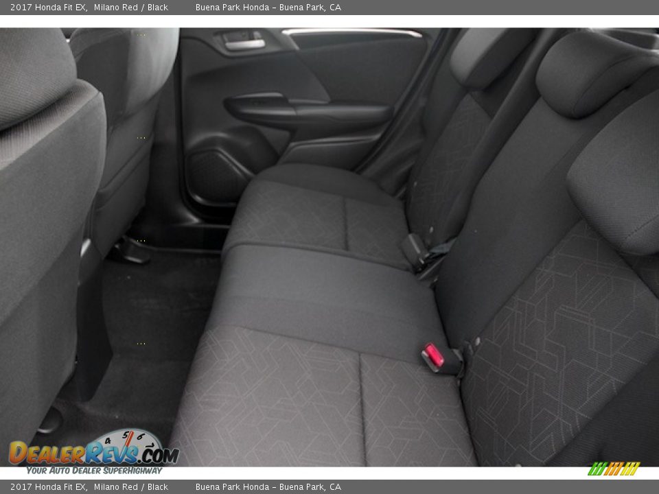 2017 Honda Fit EX Milano Red / Black Photo #13