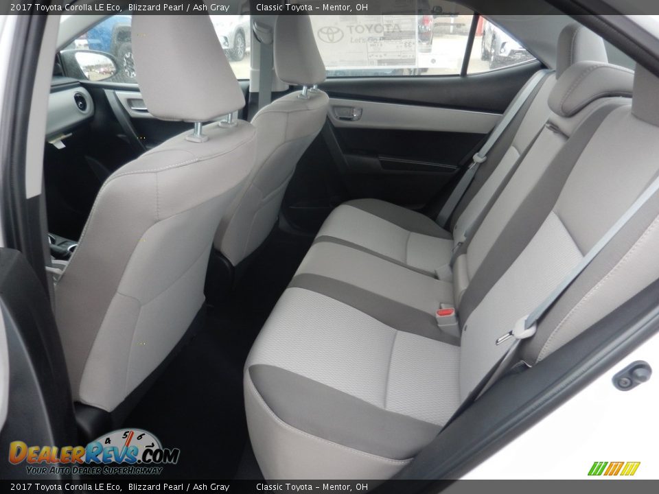 Rear Seat of 2017 Toyota Corolla LE Eco Photo #5