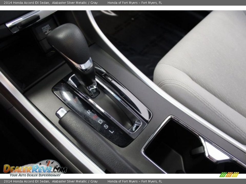 2014 Honda Accord EX Sedan Alabaster Silver Metallic / Gray Photo #23