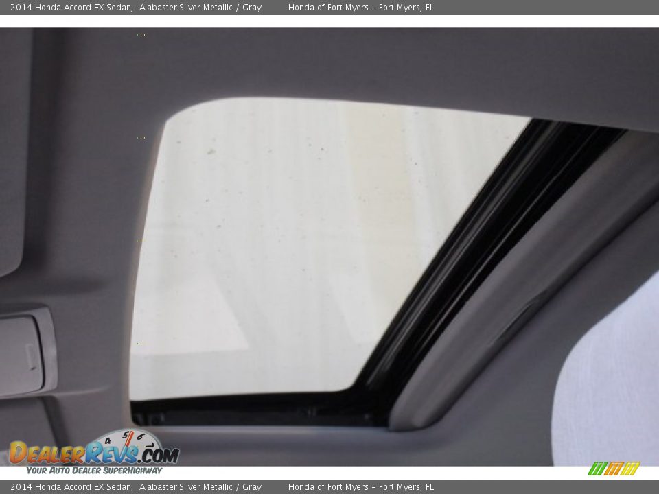 2014 Honda Accord EX Sedan Alabaster Silver Metallic / Gray Photo #26