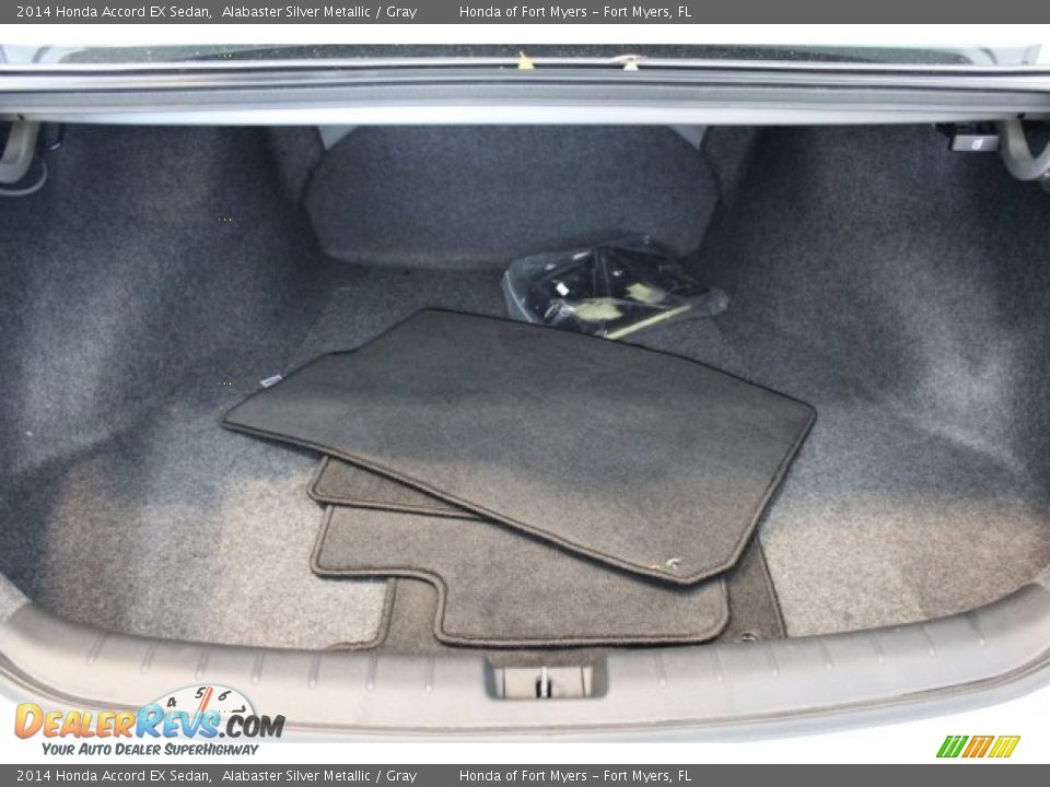 2014 Honda Accord EX Sedan Alabaster Silver Metallic / Gray Photo #29