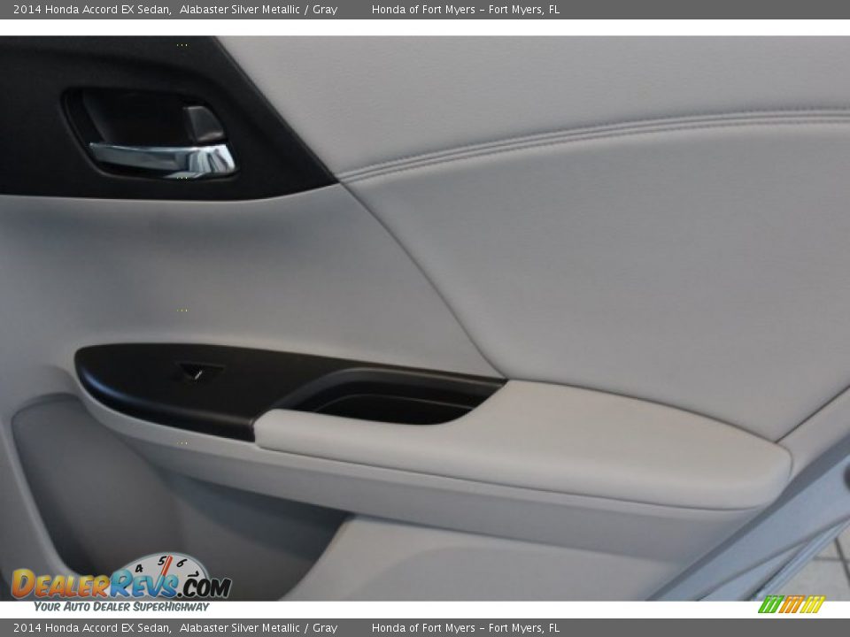 2014 Honda Accord EX Sedan Alabaster Silver Metallic / Gray Photo #30