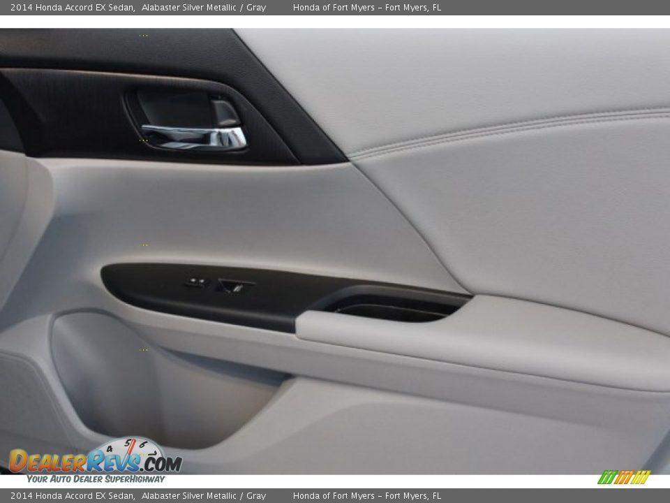 2014 Honda Accord EX Sedan Alabaster Silver Metallic / Gray Photo #32