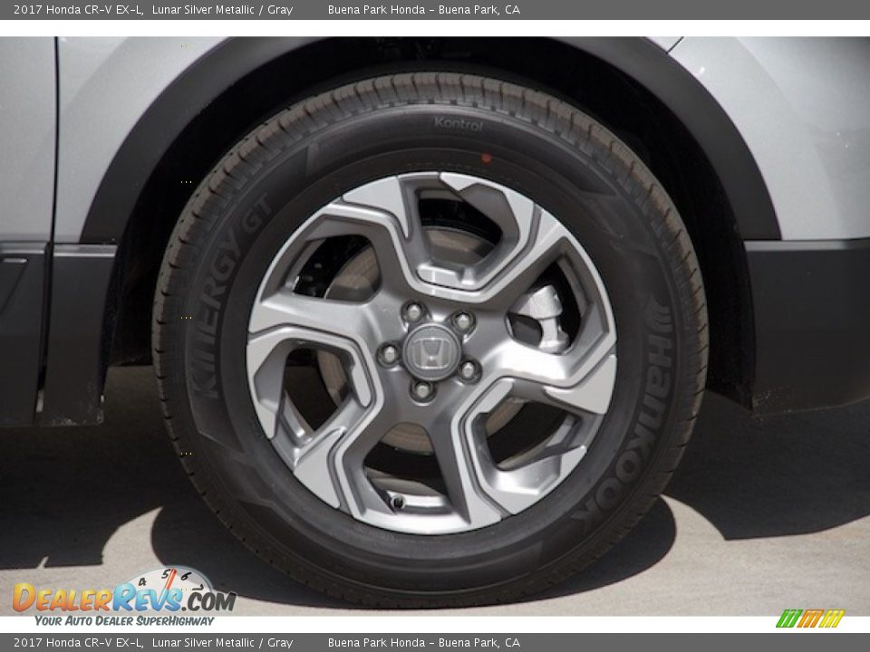 2017 Honda CR-V EX-L Lunar Silver Metallic / Gray Photo #4