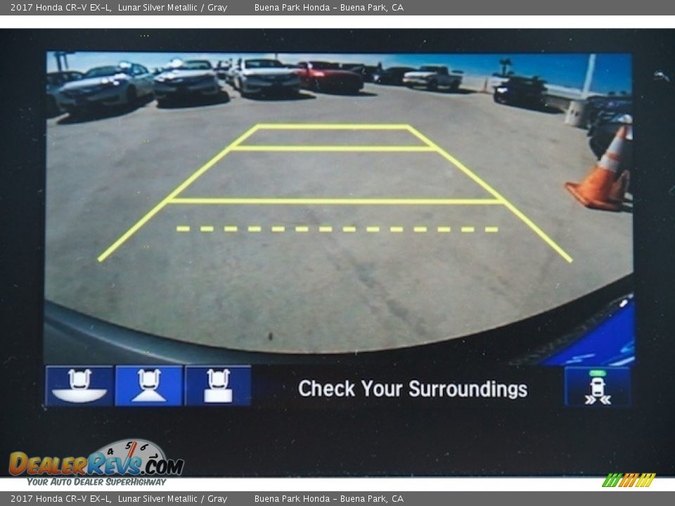 2017 Honda CR-V EX-L Lunar Silver Metallic / Gray Photo #5