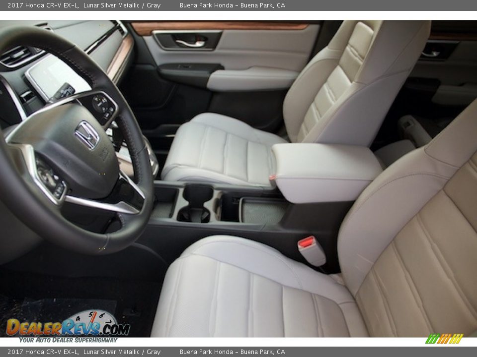 2017 Honda CR-V EX-L Lunar Silver Metallic / Gray Photo #7