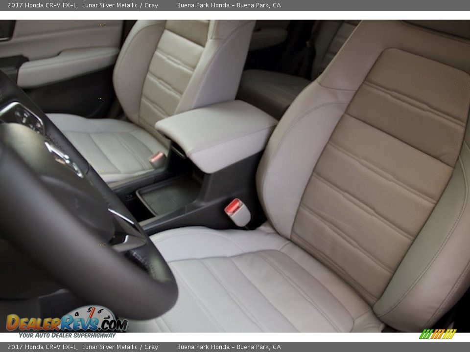 2017 Honda CR-V EX-L Lunar Silver Metallic / Gray Photo #9