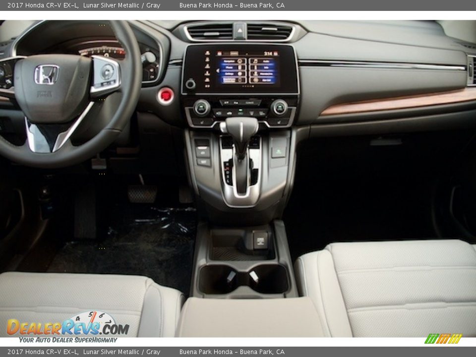 2017 Honda CR-V EX-L Lunar Silver Metallic / Gray Photo #11