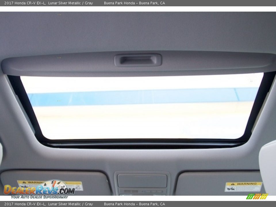 2017 Honda CR-V EX-L Lunar Silver Metallic / Gray Photo #12
