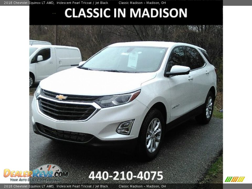 2018 Chevrolet Equinox LT AWD Iridescent Pearl Tricoat / Jet Black Photo #1