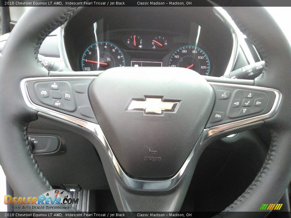 2018 Chevrolet Equinox LT AWD Iridescent Pearl Tricoat / Jet Black Photo #7