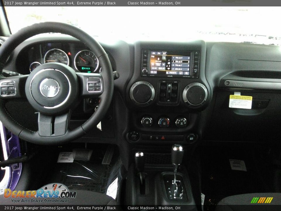 2017 Jeep Wrangler Unlimited Sport 4x4 Extreme Purple / Black Photo #5