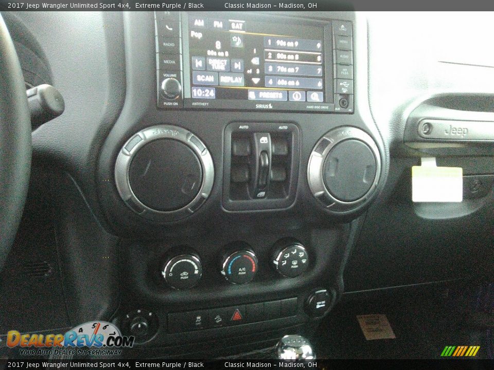 2017 Jeep Wrangler Unlimited Sport 4x4 Extreme Purple / Black Photo #7