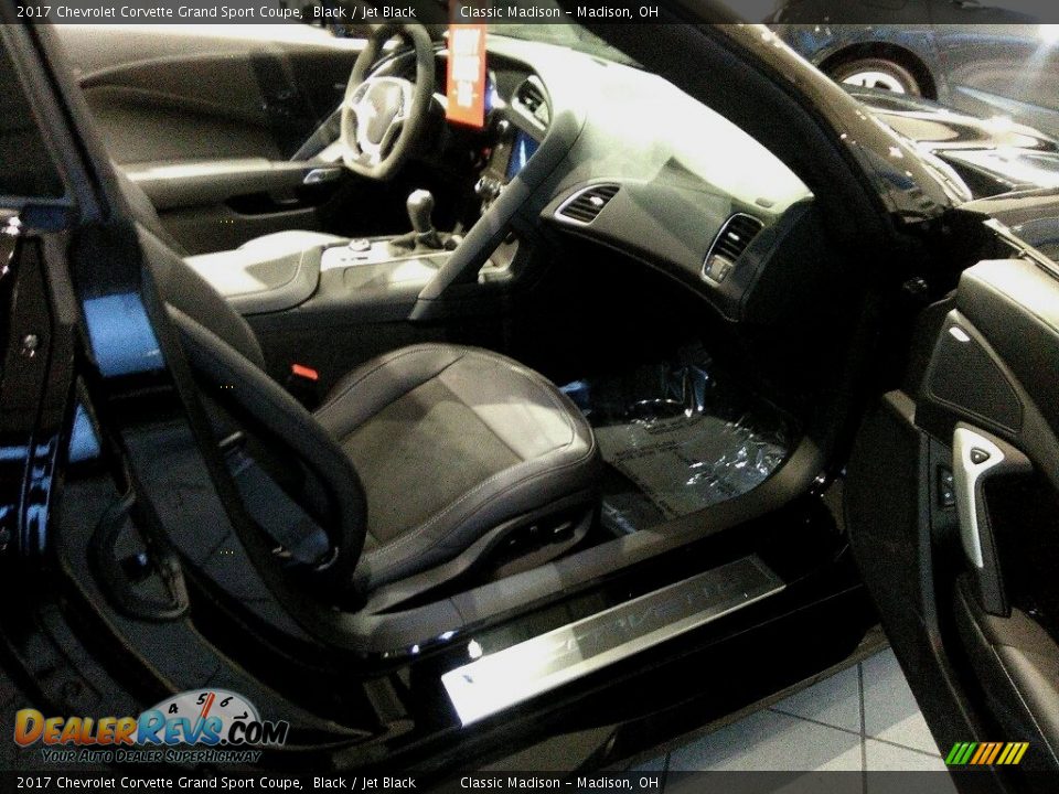 2017 Chevrolet Corvette Grand Sport Coupe Black / Jet Black Photo #16