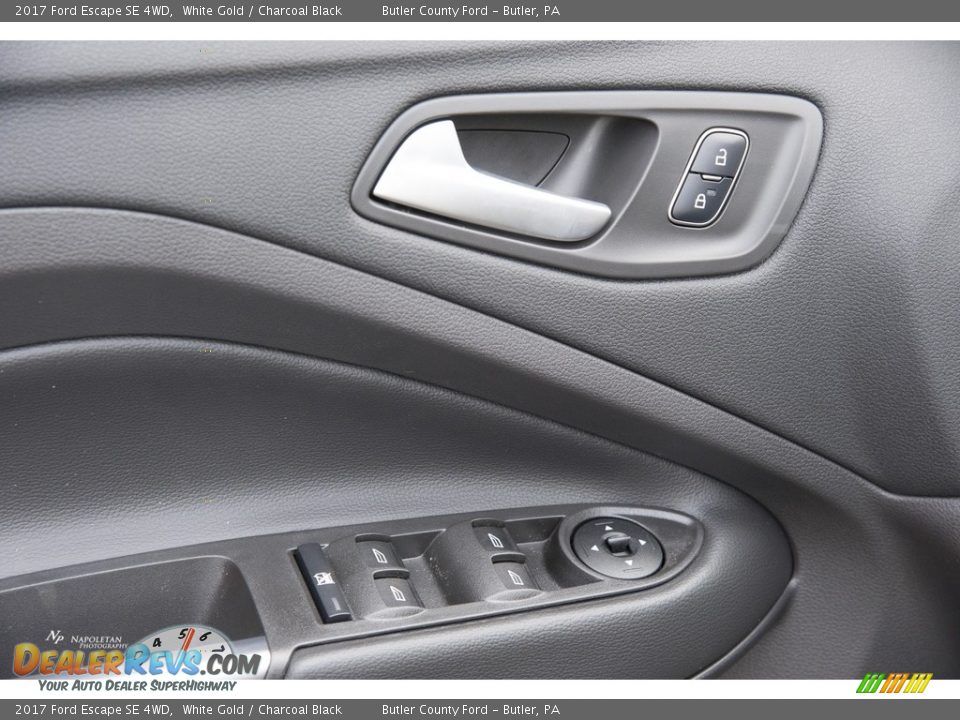 2017 Ford Escape SE 4WD White Gold / Charcoal Black Photo #6