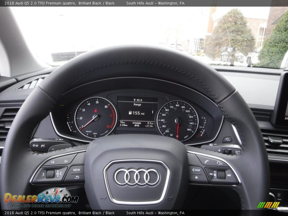 2018 Audi Q5 2.0 TFSI Premium quattro Steering Wheel Photo #25