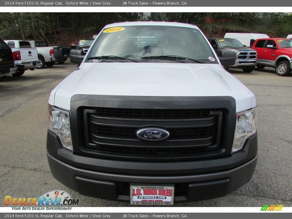 2014 Ford F150 XL Regular Cab Oxford White / Steel Grey Photo #2