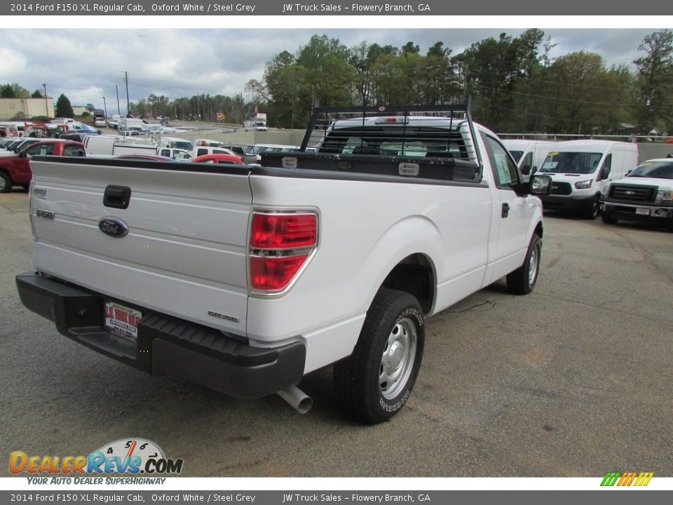 2014 Ford F150 XL Regular Cab Oxford White / Steel Grey Photo #5