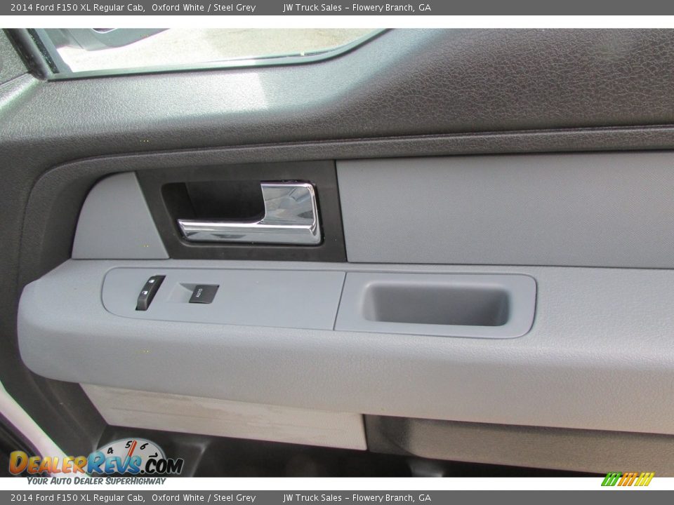 2014 Ford F150 XL Regular Cab Oxford White / Steel Grey Photo #18