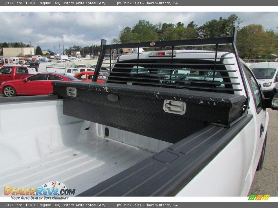 2014 Ford F150 XL Regular Cab Oxford White / Steel Grey Photo #20