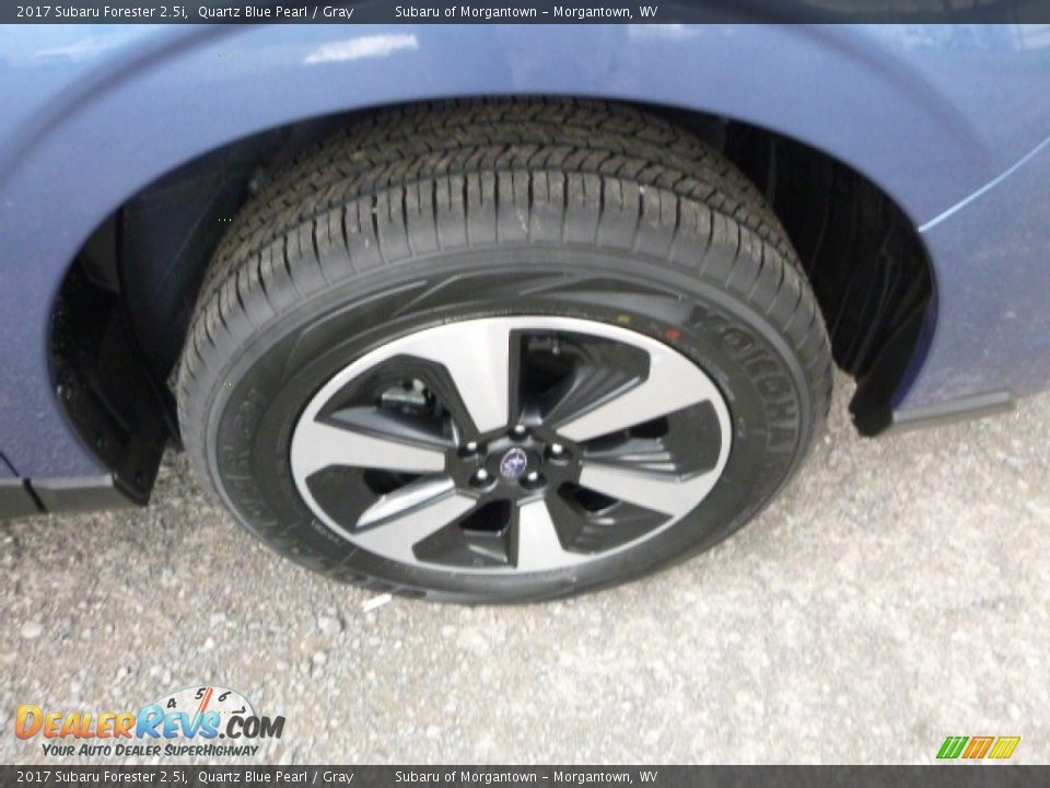 2017 Subaru Forester 2.5i Quartz Blue Pearl / Gray Photo #2