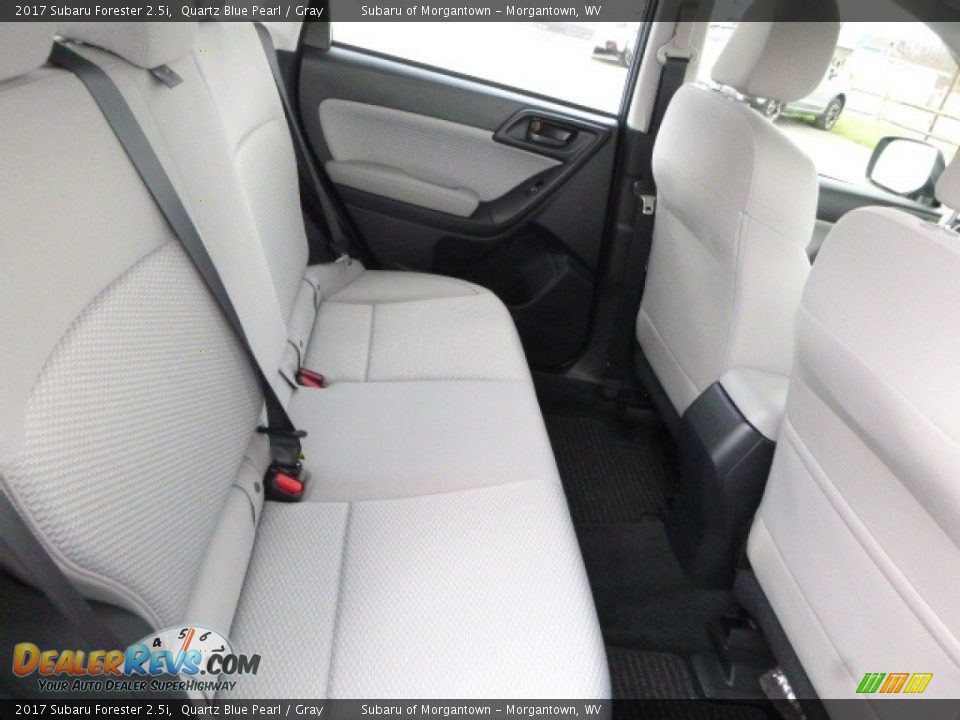 2017 Subaru Forester 2.5i Quartz Blue Pearl / Gray Photo #3