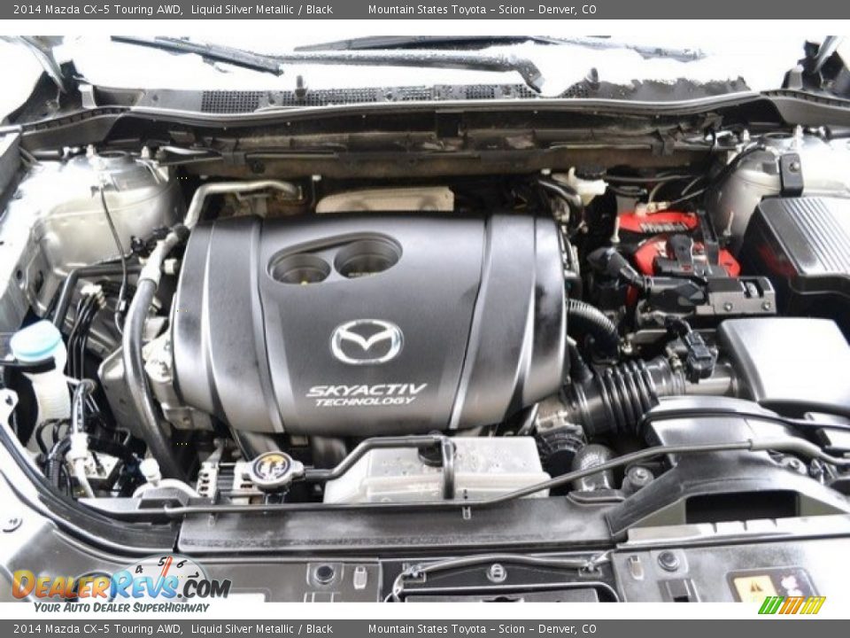 2014 Mazda CX-5 Touring AWD Liquid Silver Metallic / Black Photo #27