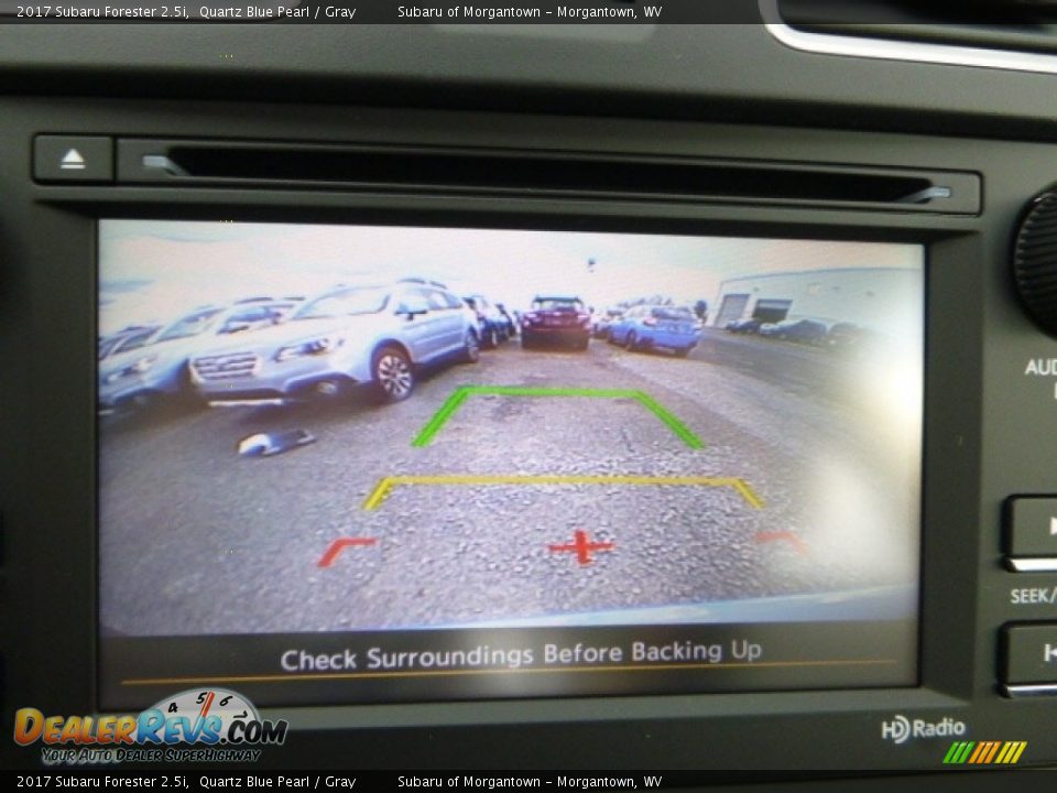 2017 Subaru Forester 2.5i Quartz Blue Pearl / Gray Photo #17